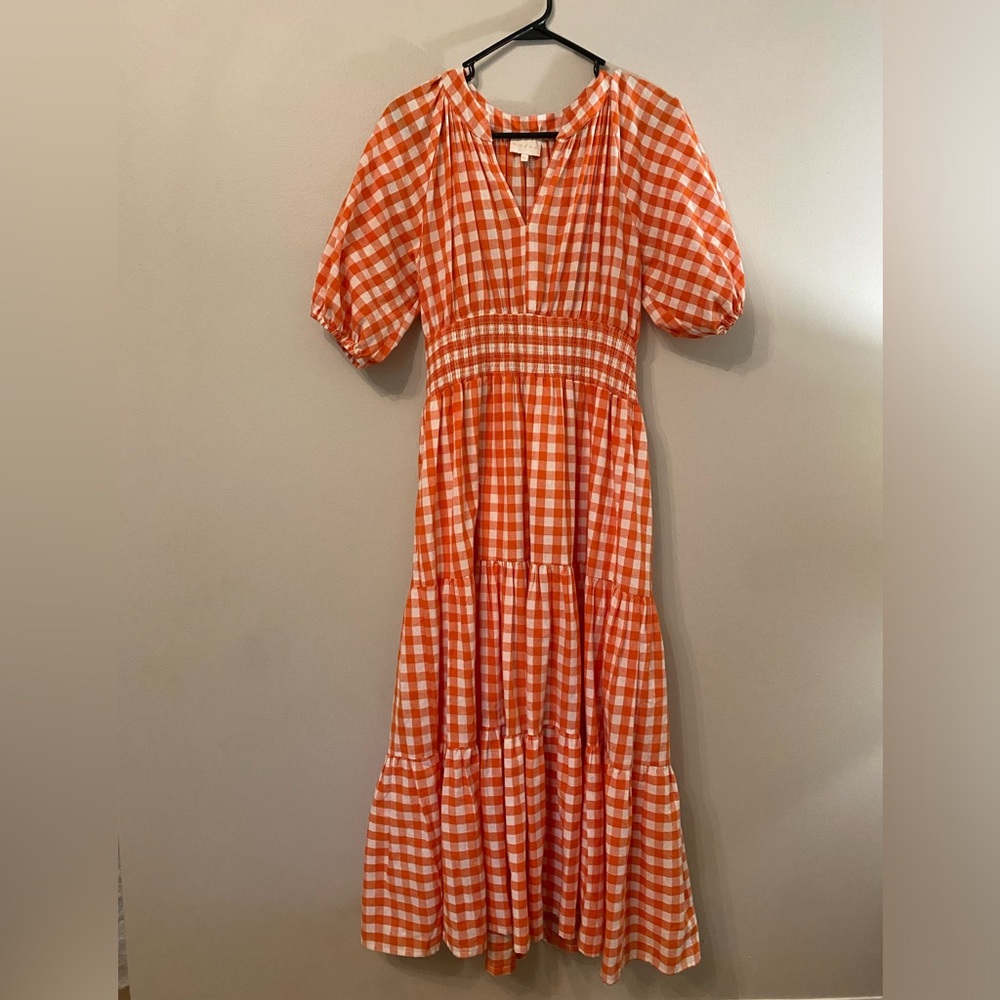 Gingham Maxi Dress
